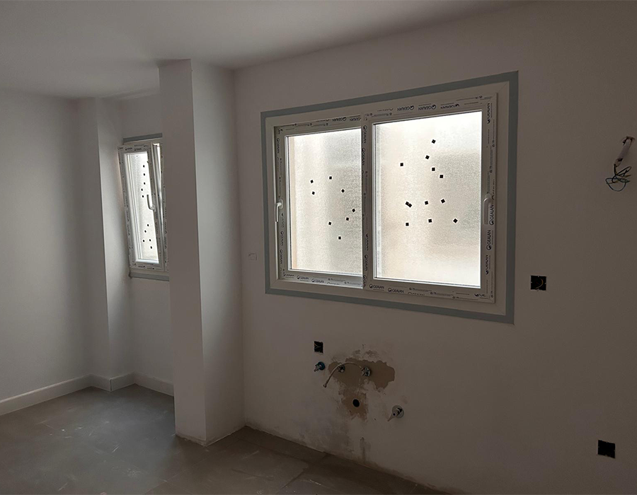 montaje de ventanas